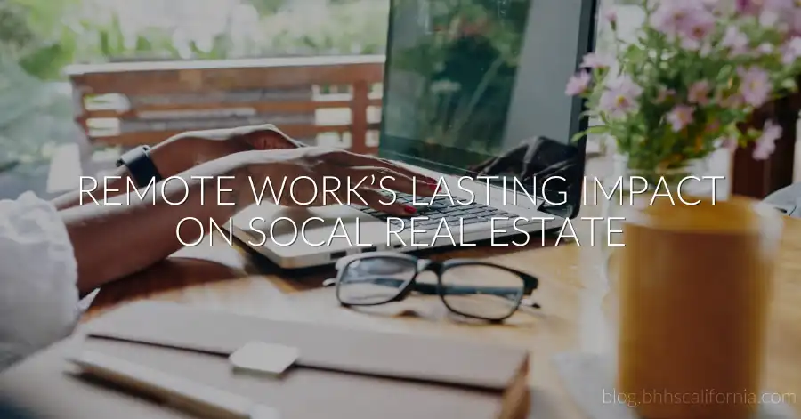 person typing on laptop with text overlay